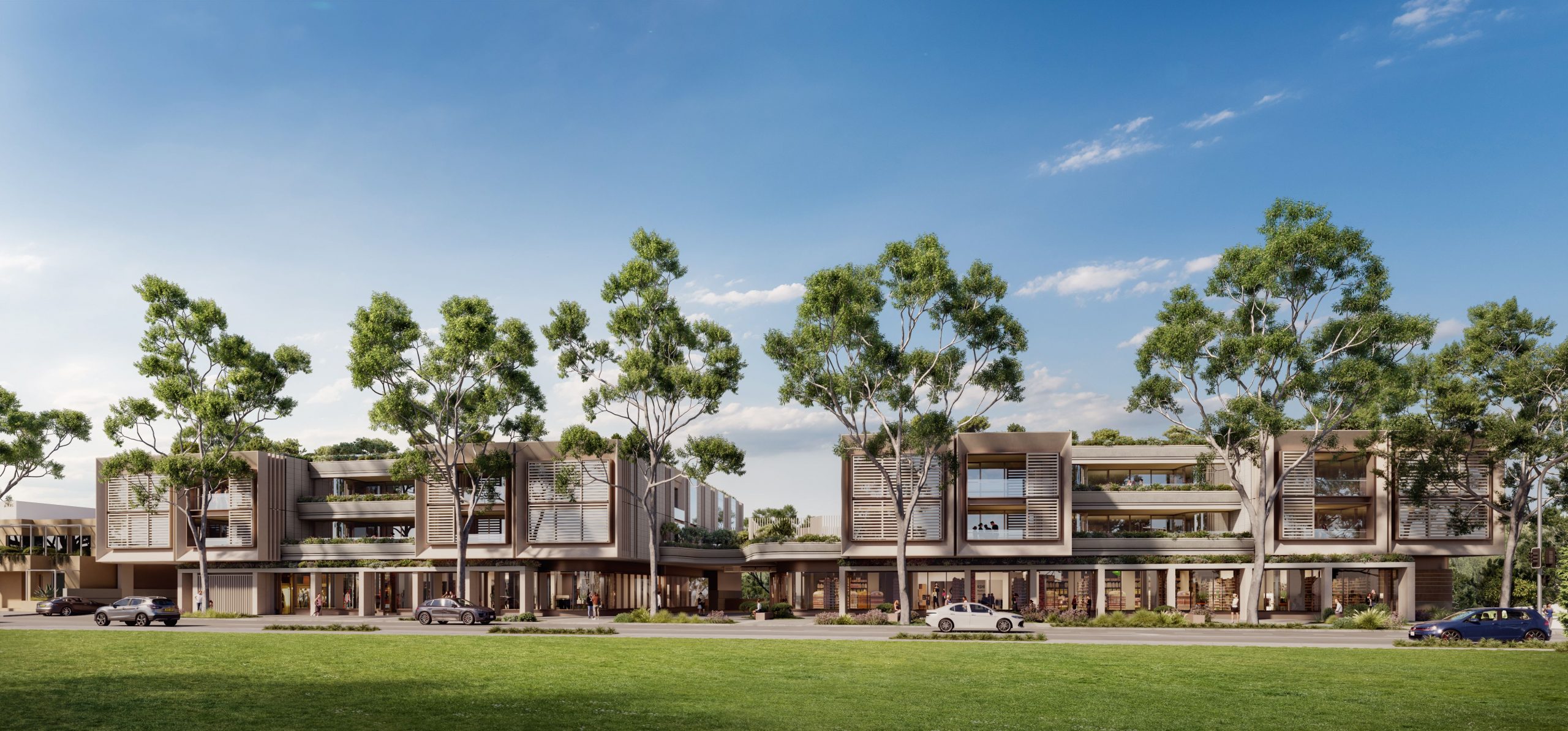 Artist's rendering of new Quadrangle complex